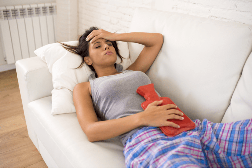 Задержка воды и увеличение веса перед менструацией