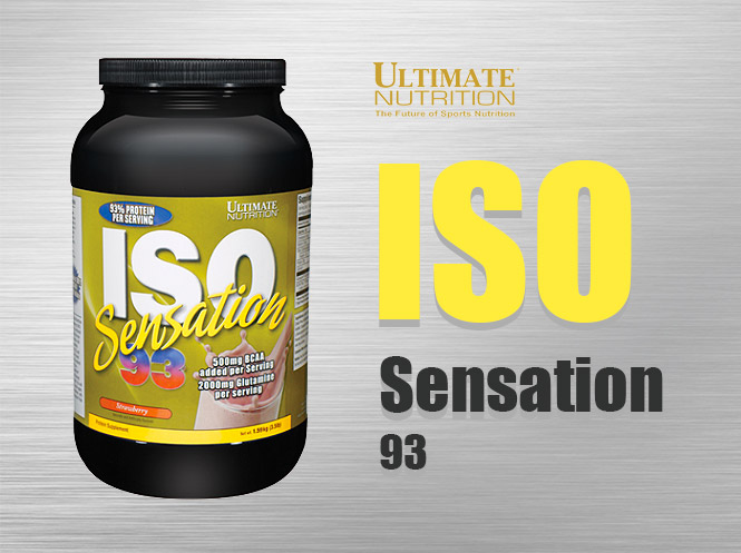 Iso sensation (ultimate nutrition)