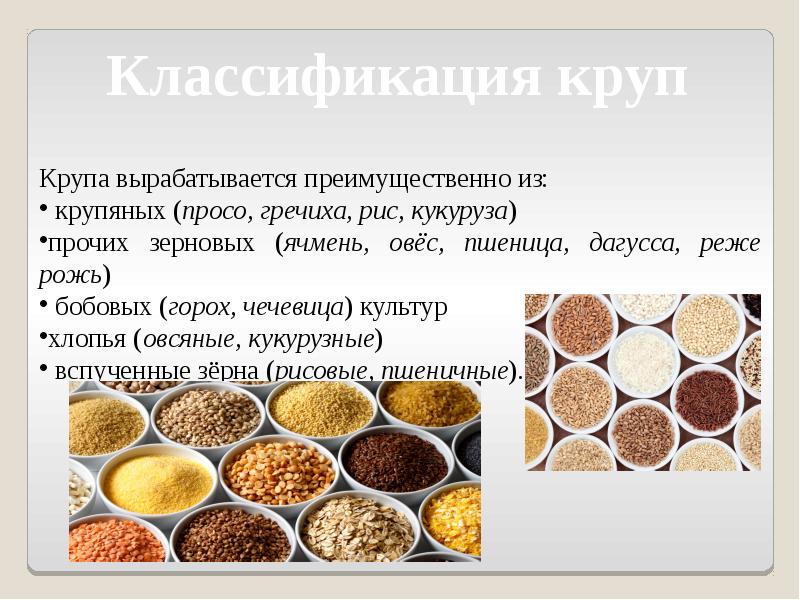Самые популярные виды пшеничных круп с фото и названиями