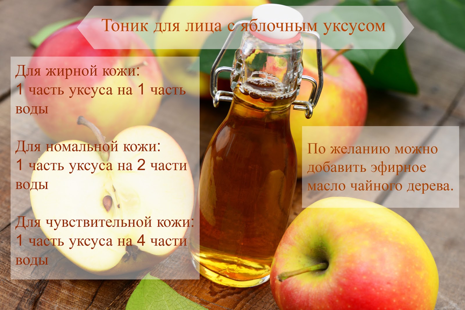 Яблочный уксус: состав, полезные свойства и способы применения