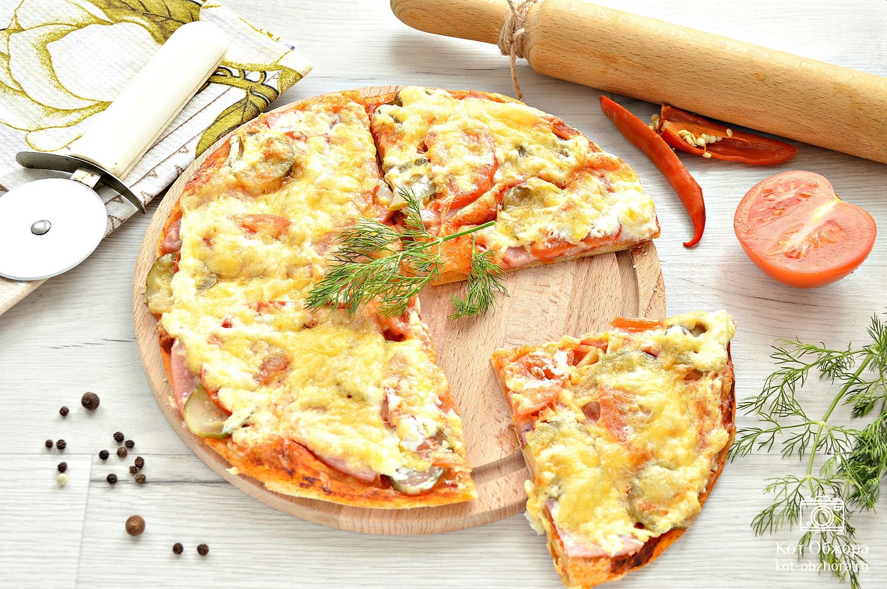 Диетическая пицца – 7 лучших рецептов для похудения