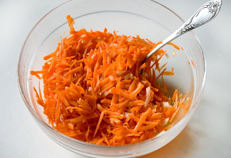 Морковь по-корейски: калорийность
