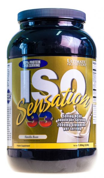 Iso sensation 93 от ultimate nutrition: описание и состав