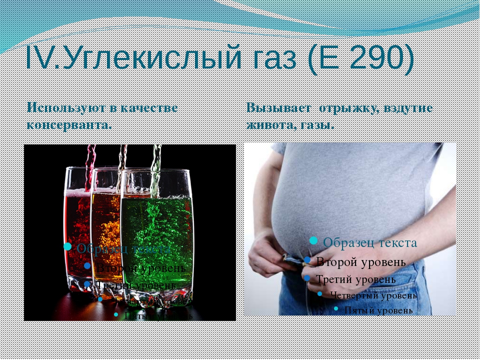 E290 Диоксид углерода - описание пищевой добавки, польза и вред, использование