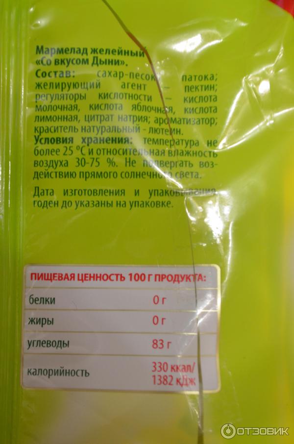 Мармелад: калорийность, состав, польза и вред :: syl.ru