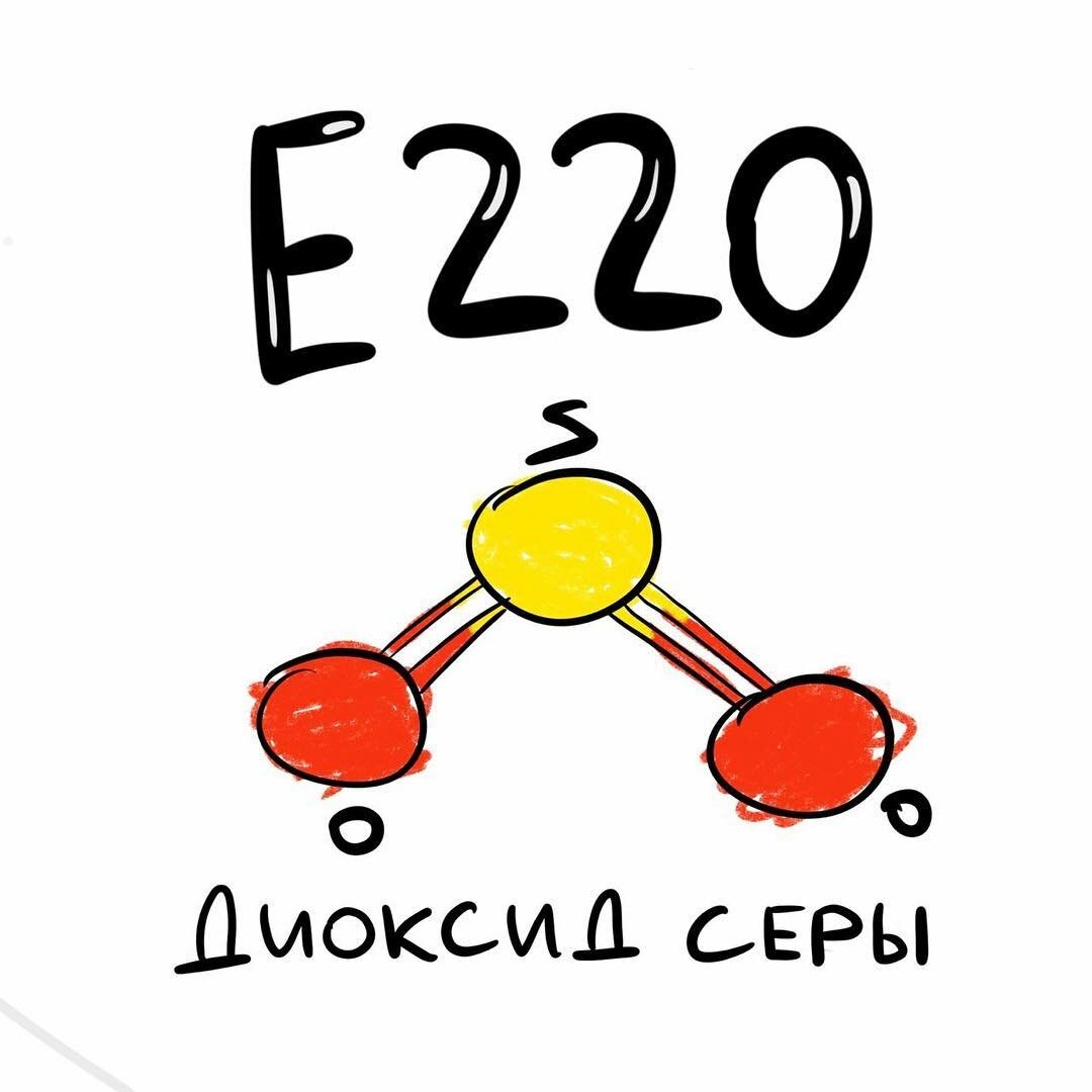 Консервант e220 (диоксид серы): что это за пищевая добавка, чем опасна в сухофруктах?