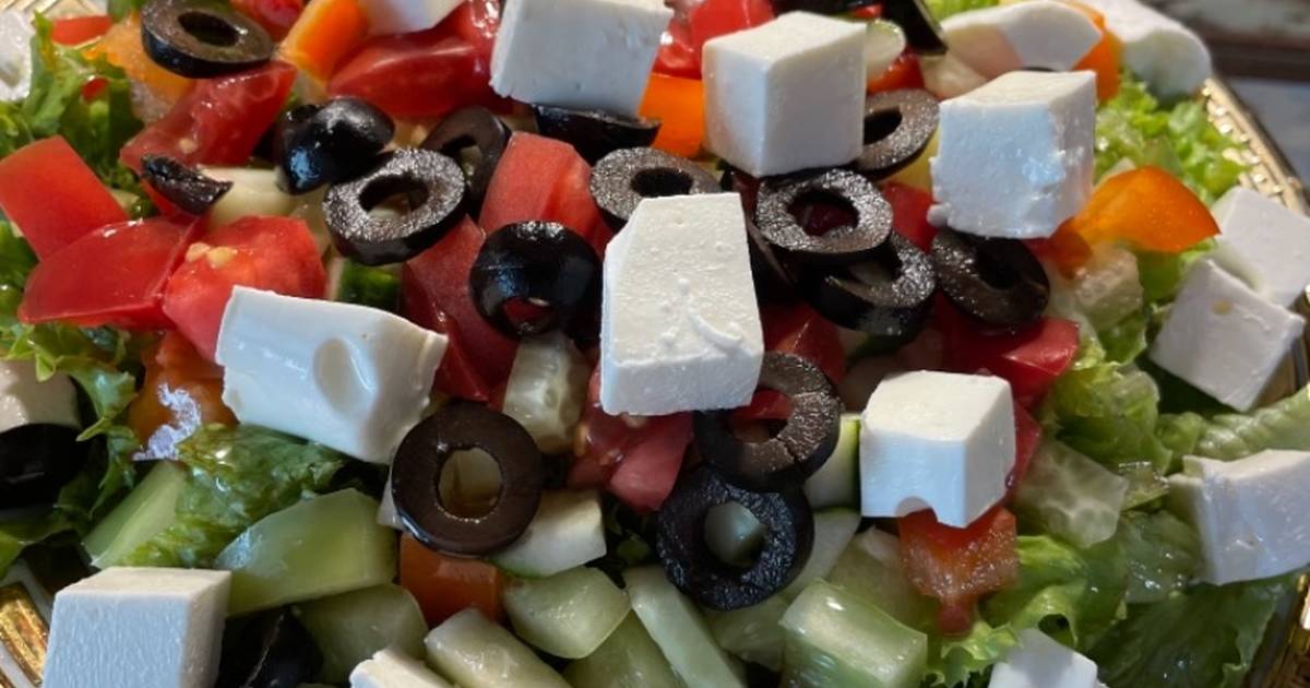 5 классических рецептов греческого салата 2021: пошаговые с фотографиями