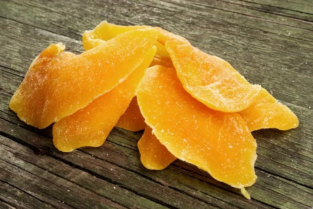 Вяленое манго: польза и вред, калорийность