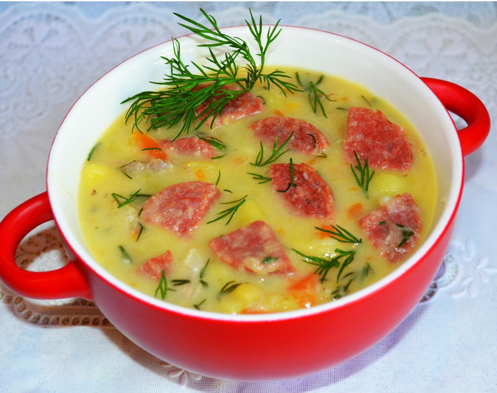 Самые вкусные классические рецепты горохового супа с копченостями