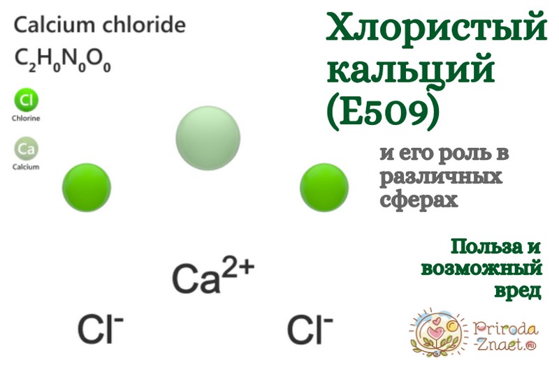 Воздействие хлорида кальция на здоровье | snab365