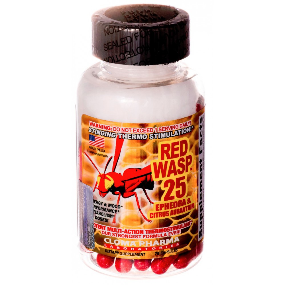 Red wasp 25 как принимать жиросжигатель от cloma pharma, отзывы | supermass.ru