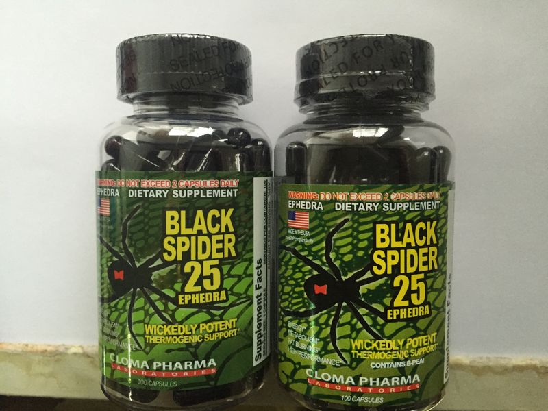 Таблетки для похудения черная вдова. black spider 25 ephedra отзывы