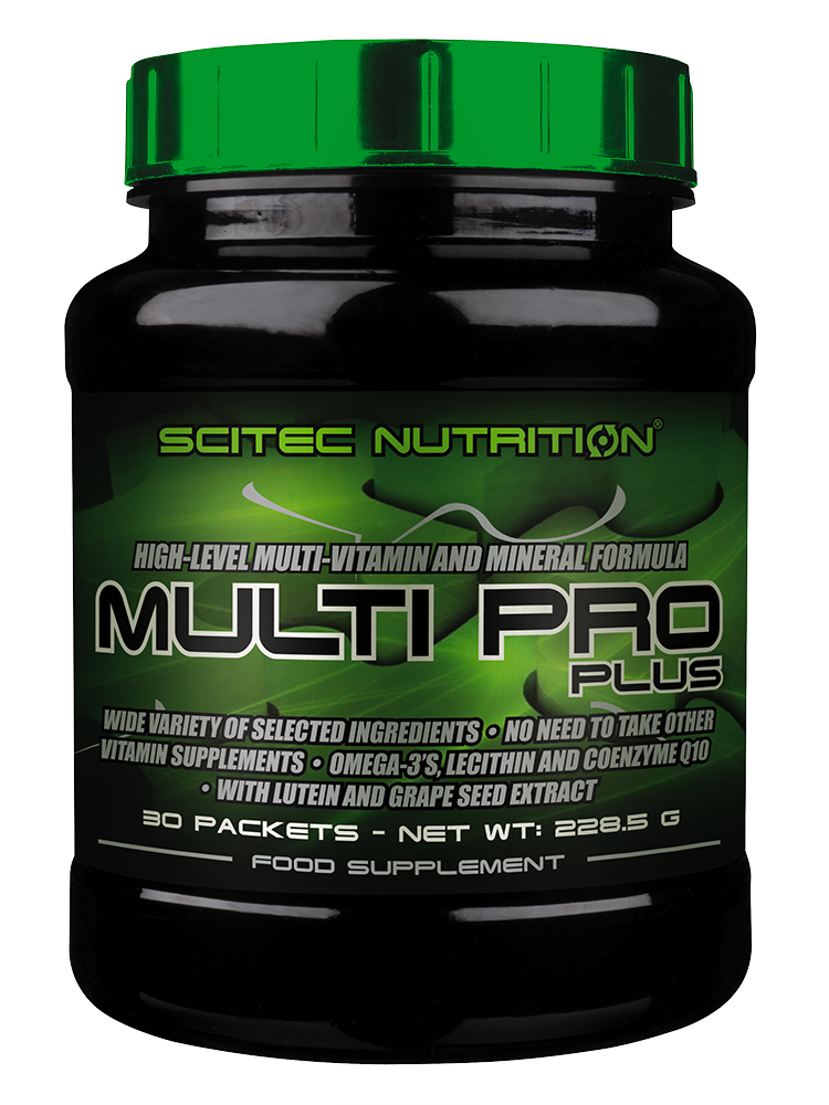 Витаминно-минеральный комплекс Multi Pro Plus выпускается американской компанией Scitec Nutrition Отличительной особенностью добавки является то, что внутри находится пакетик с несколькими капсулами Mega Daily