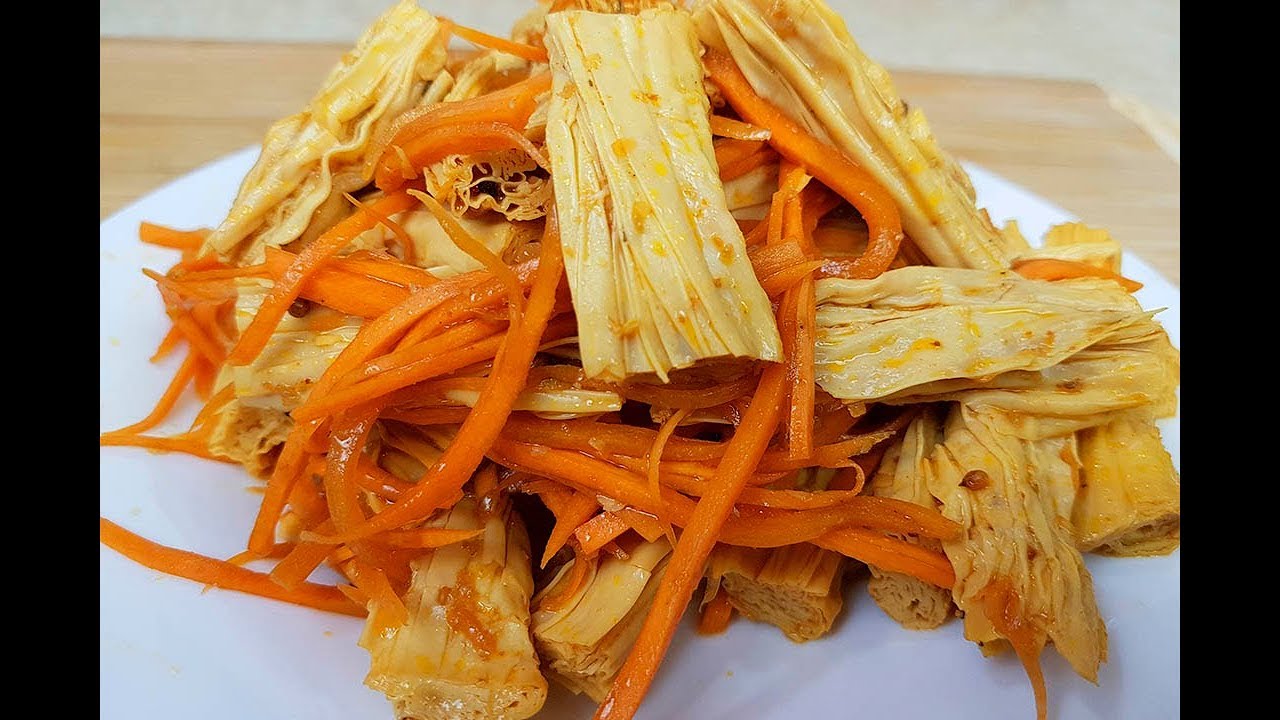 Калорийность спаржи по-корейски и рецепты вкусных и оригинальных салатов из соевой спаржи