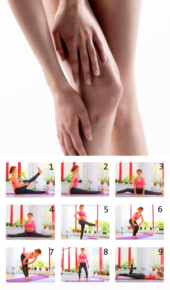 Полные колени - 7 лучших упражнений против жира на коленях