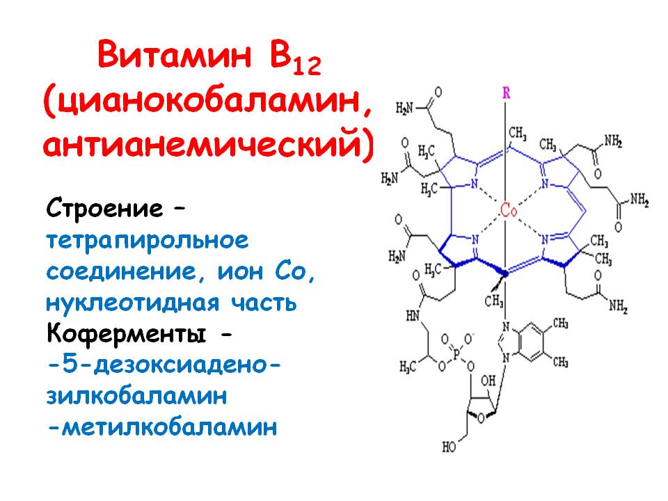 Витамин b12 (цианокобаламин)
