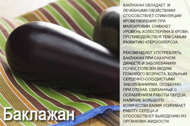 Баклажаны: польза и вред. витамины, калорийность, рецепты :: syl.ru