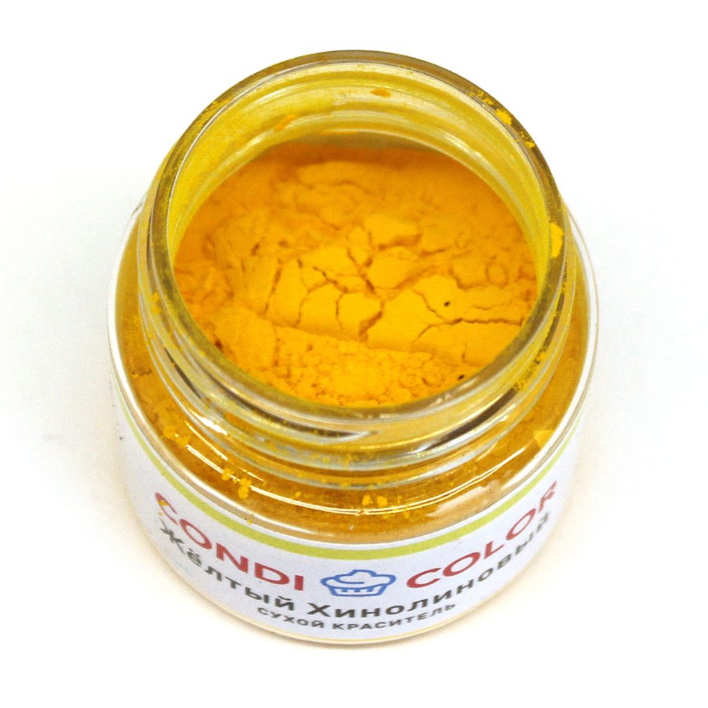 Желтый хинолиновый (е104): польза и вред