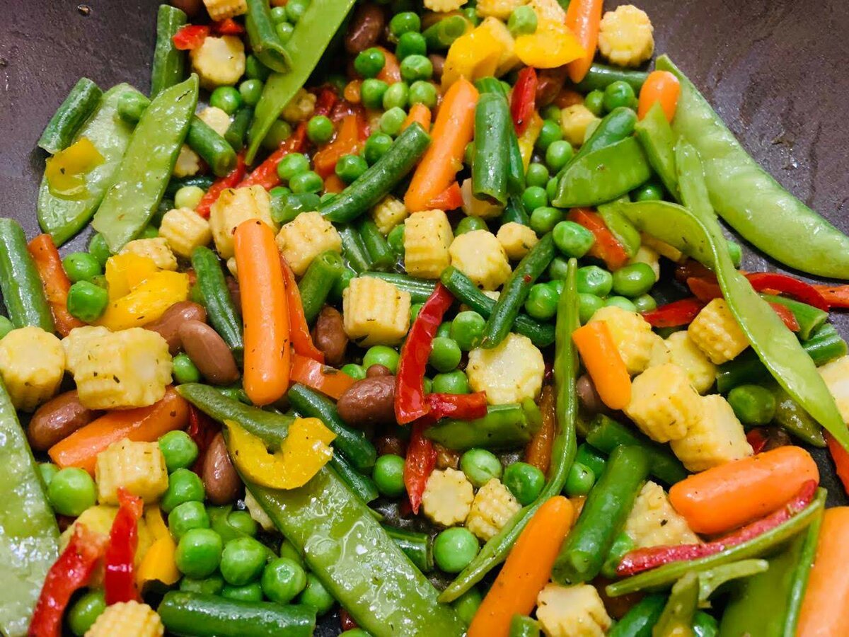 Замороженные овощи. рецепты приготовления на сковороде, в духовке, мультиварке, пошагово с фото