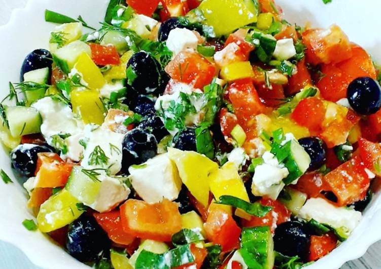 Греческий салат: 10 классических рецептов в домашних условиях