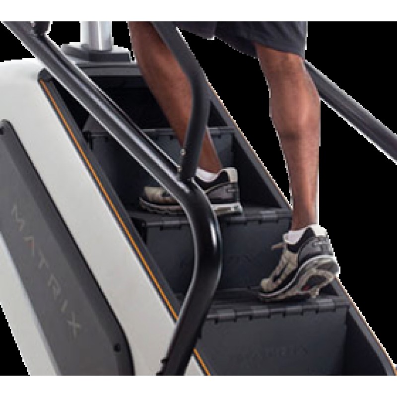 Тренажер Лестница клаймер - это машина для кардио Он отличается тем, что помогает обходиться без ударной нагрузки, и, в отличие от степера, полностью имитирует шаги по лестнице