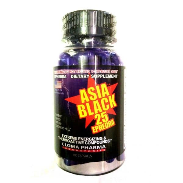 Cloma pharma asia black 25 100 капсул - жиросжигатели