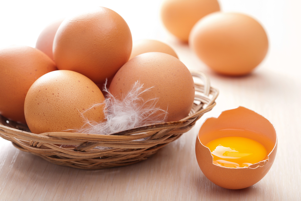 Калорийность белка куриного яйца, сырого, вареного